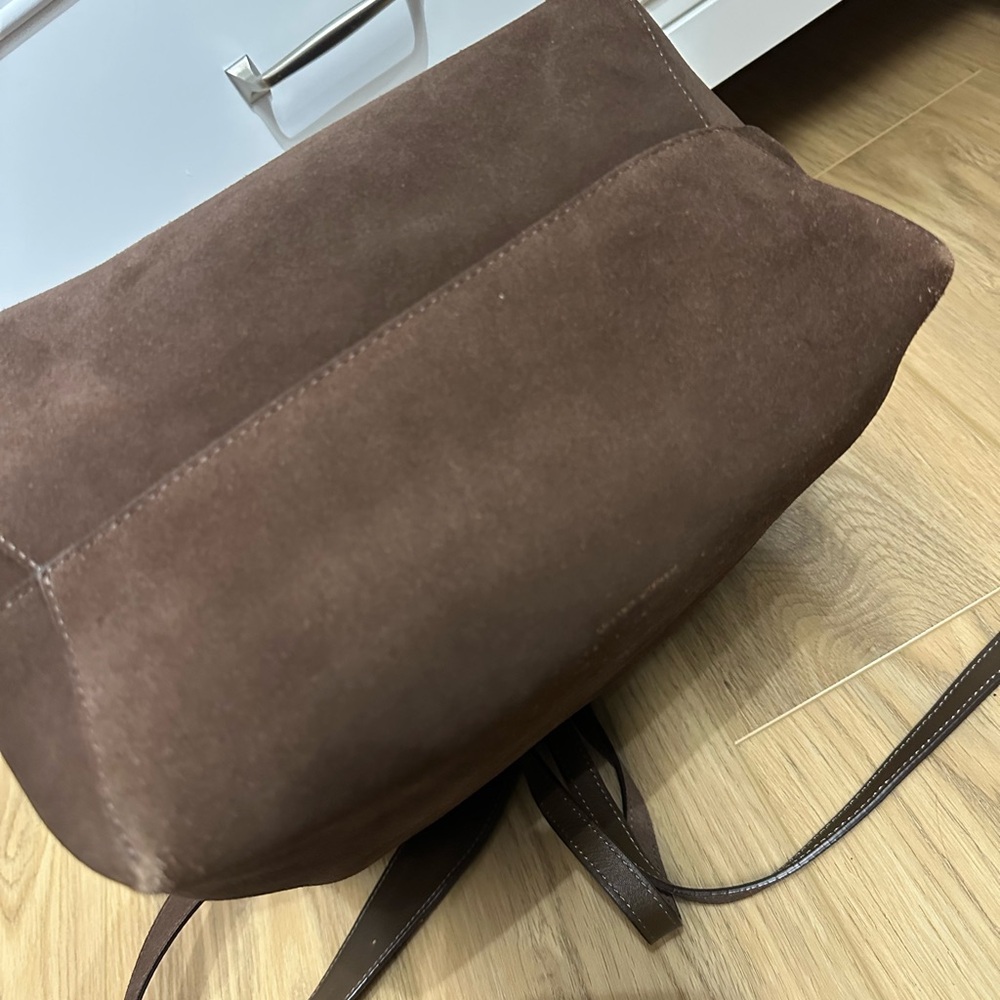 Mansur Gavriel suede drawstring hobo bag - Picture 6 of 14